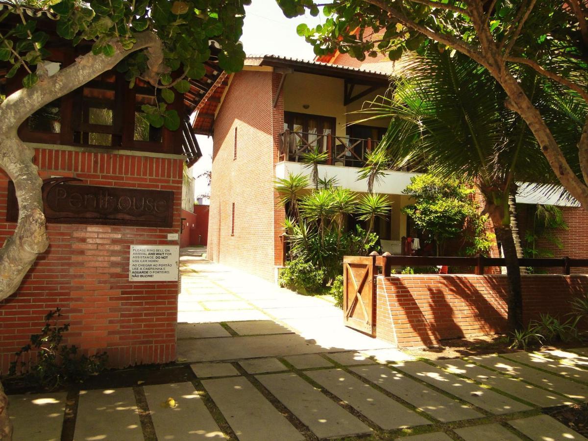 Penthouse Condominio Cumbuco - Frente Para Mar Bagian luar foto