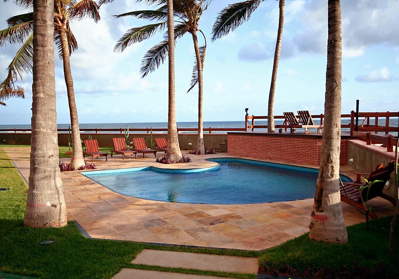 Penthouse Condominio Cumbuco - Frente Para Mar Bagian luar foto