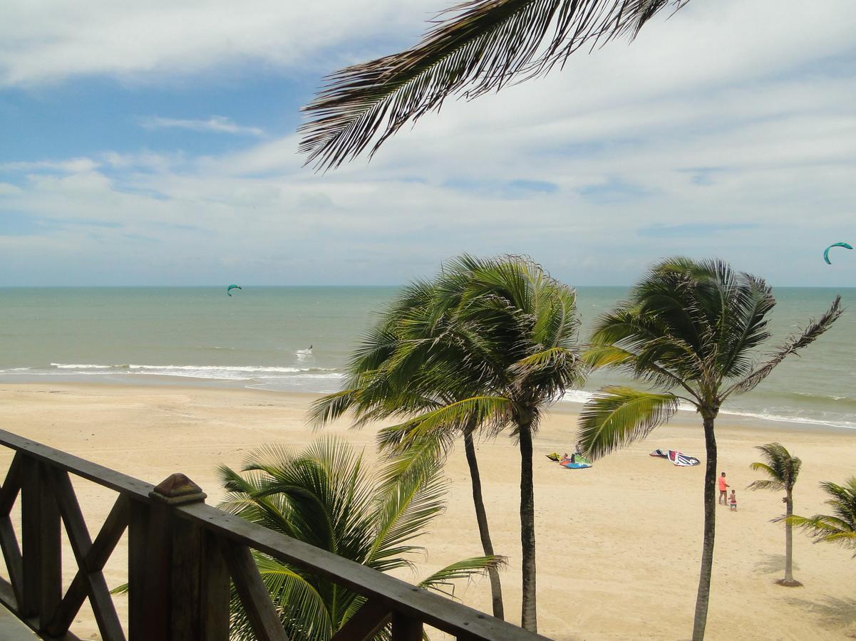 Penthouse Condominio Cumbuco - Frente Para Mar Bagian luar foto