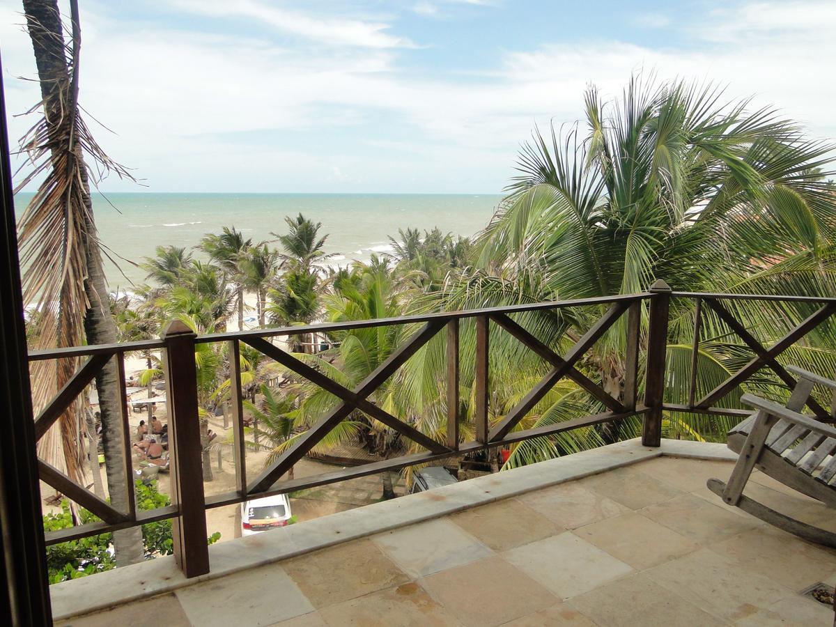 Penthouse Condominio Cumbuco - Frente Para Mar Bagian luar foto