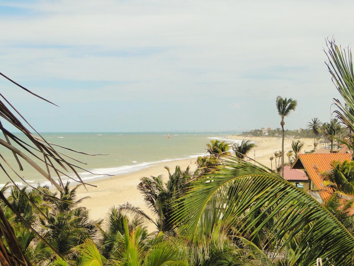 Penthouse Condominio Cumbuco - Frente Para Mar Bagian luar foto