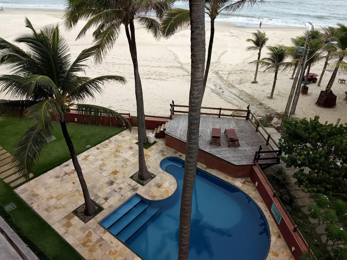 Penthouse Condominio Cumbuco - Frente Para Mar Bagian luar foto